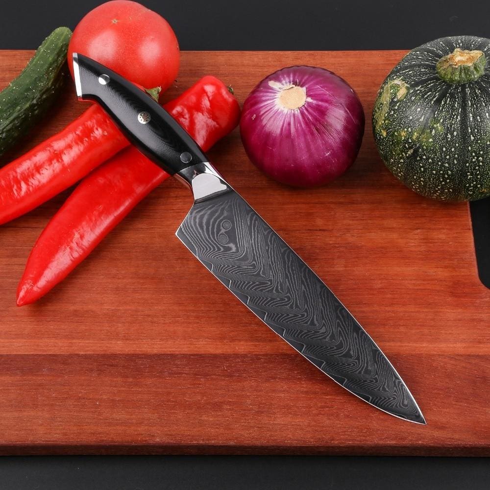 Gyutoh Damascus Knife Hiromi - Knives