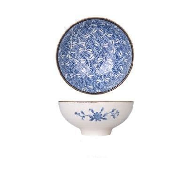 Hand Painted Bowl Kagawa - Bowls
