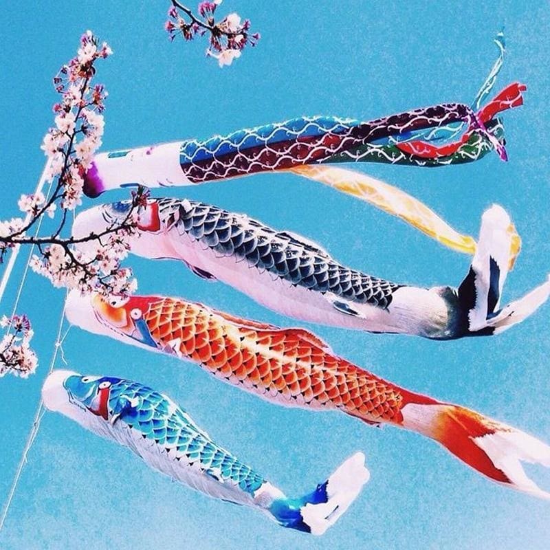 Koinobori Flag Hanako - Outdoor