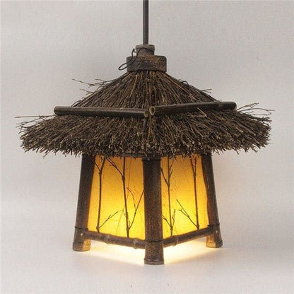 Pendant Ceiling Lamp Nanami - Yellow lampshade - Lamps