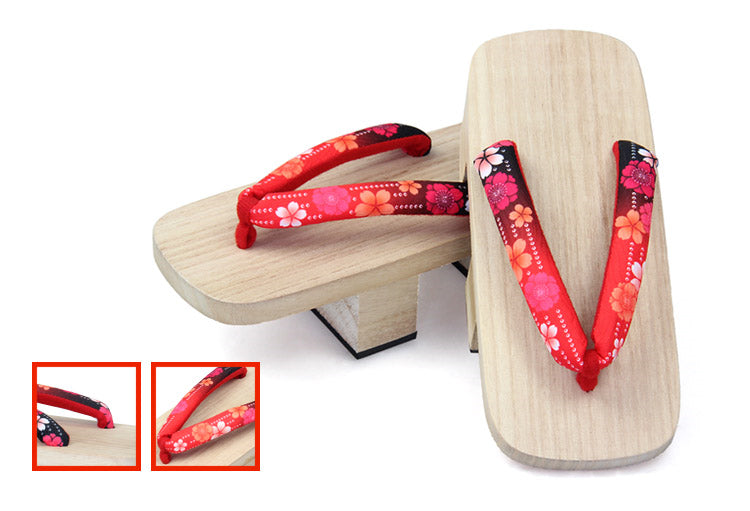 Geta Sandals Honshū (9 Colors and 11 Sizes)