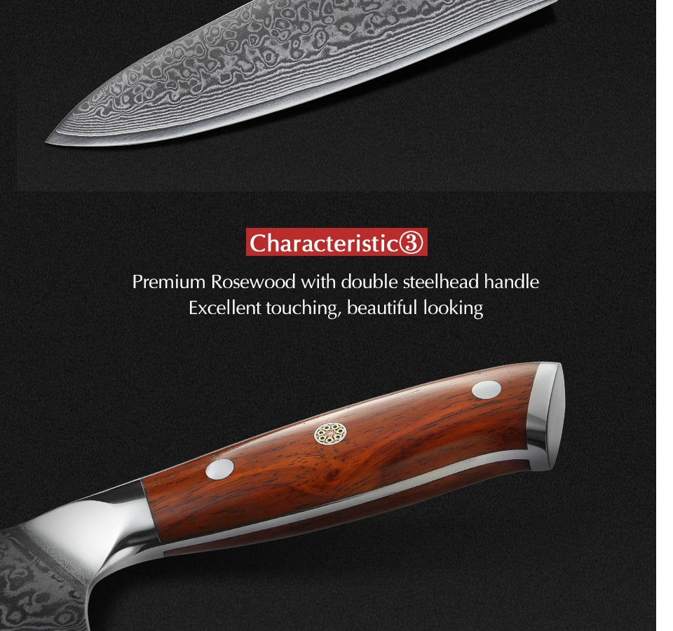Cuchillo de Cocina Gyuto Komainu (3 Formas)