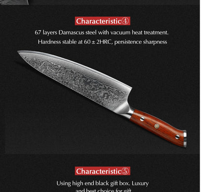 Cuchillo de Cocina Gyuto Komainu (3 Formas)
