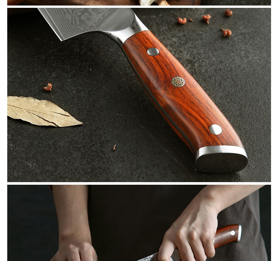 Cuchillo de Cocina Gyuto Komainu (3 Formas)