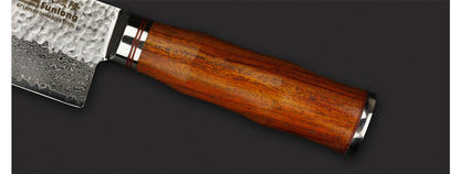 Cuchillo de Damasco Nakiri Aomori
