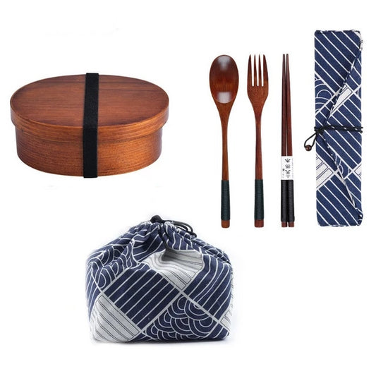 Juego de Caja Bento y Cubertería Isuna  