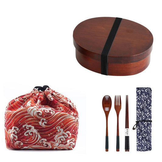 Bento and Cutlery Set Ishikawa