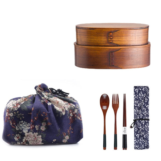 2 Bentos and Cutlery Set Jyu