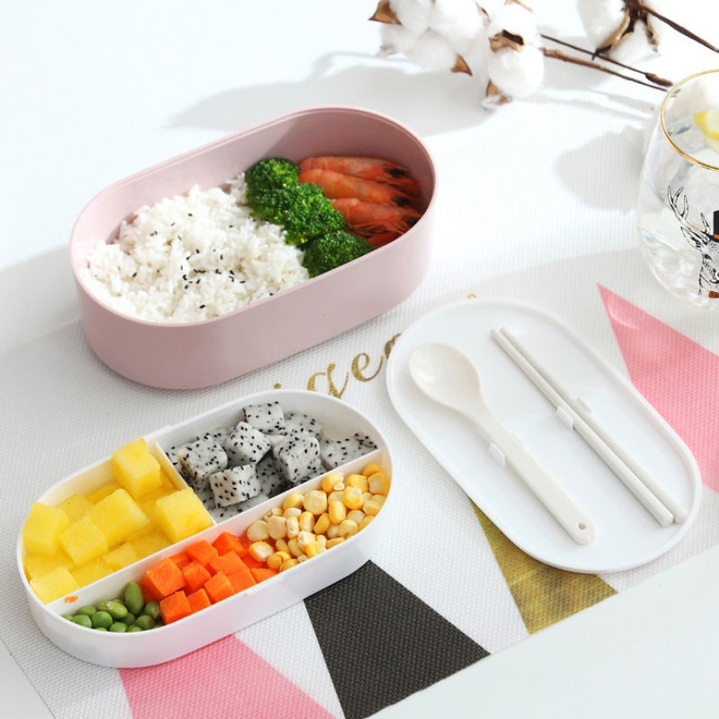 Juego de Caja Bento Palillos y Cuchara Kishimoto (3 Modelos y 2 Colores)