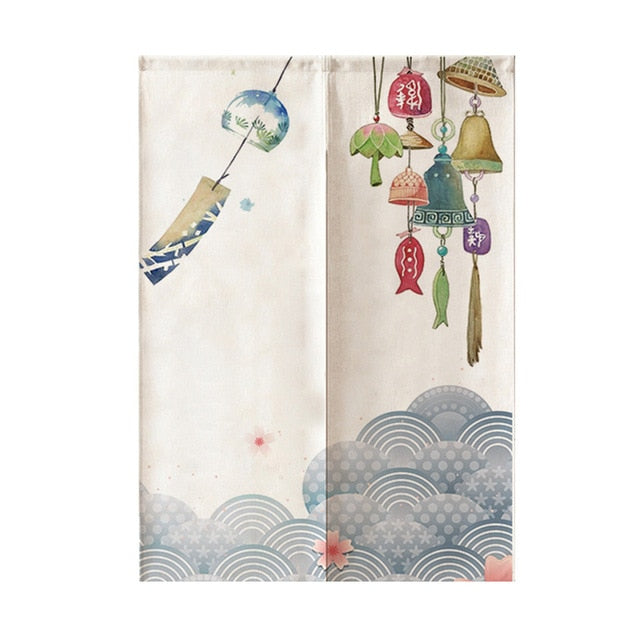 Noren Curtain Furin ( 3 sizes)