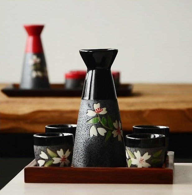 Sake Set Torano (2 Colors)