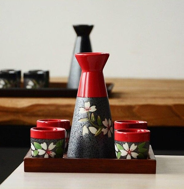 Sake Set Torano (2 Colors)