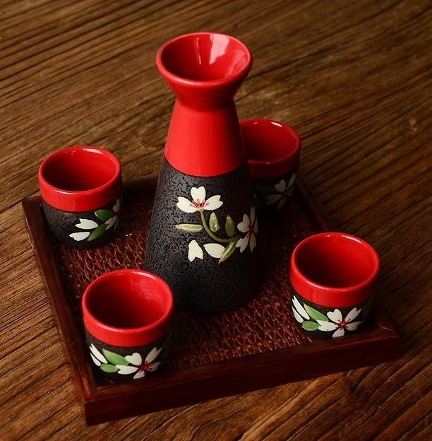 Sake Set Torano (2 Colors)