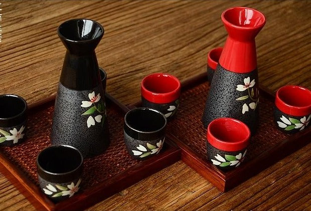Sake Set Torano (2 Colors)