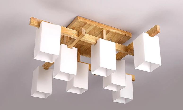 Ceiling Lamp Okkaigijidomae ( 4, 6 or 8 heads and 3 sizes)