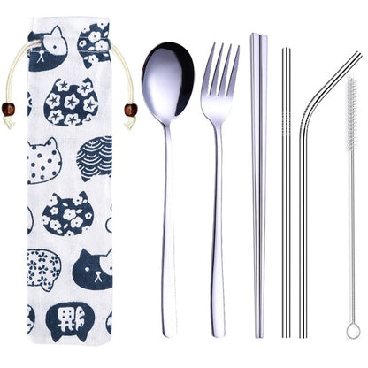 Chopsticks and Cutlery Set Seibu (5 colors)