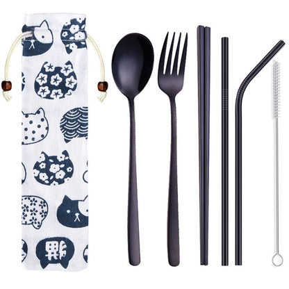 Chopsticks and Cutlery Set Seibu (5 colors)