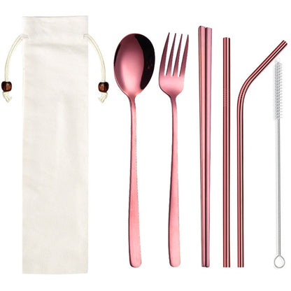 Chopsticks and Cutlery Set Higashi (5 colors)