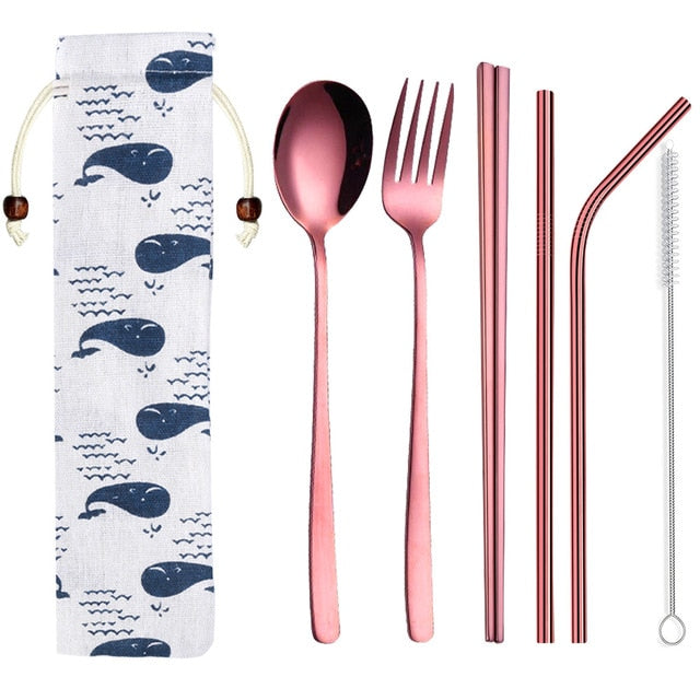 Chopsticks and Cutlery Set Ochiai (5 colors)