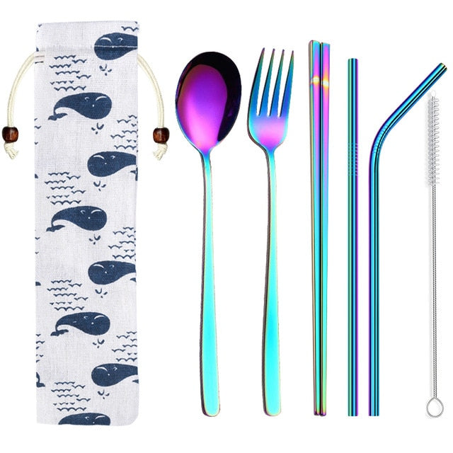 Chopsticks and Cutlery Set Ochiai (5 colors)