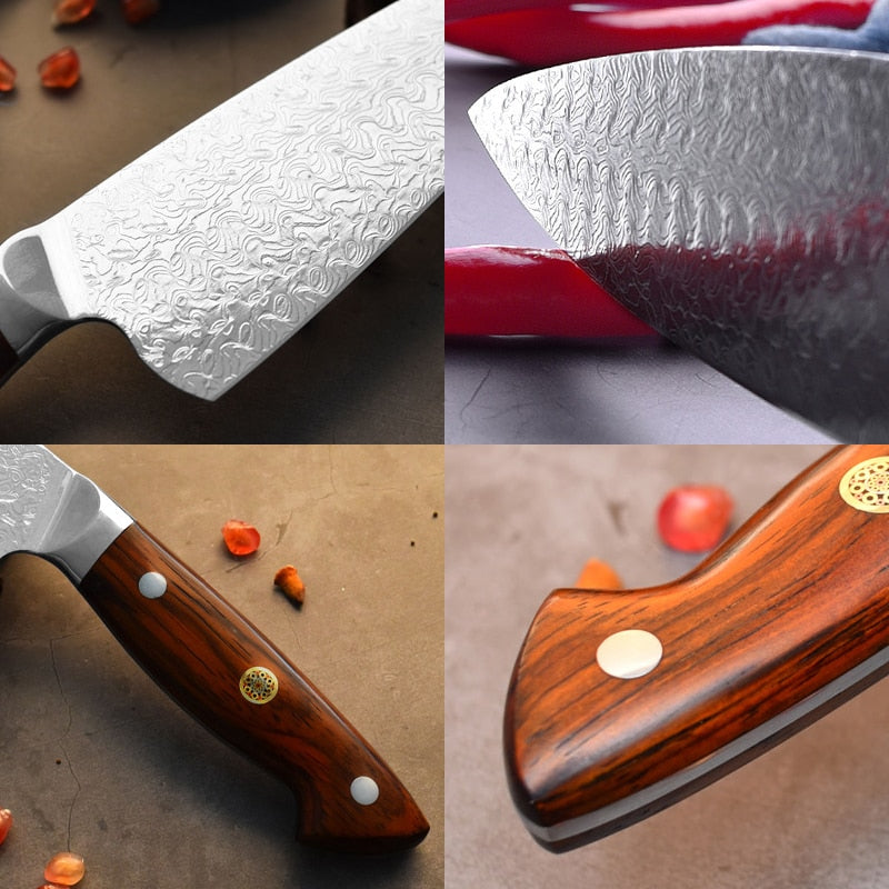 Cuchillo de Cocina Damasco Izumo