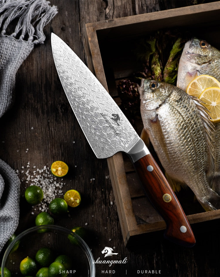 Cuchillo de Cocina Damasco Izumo