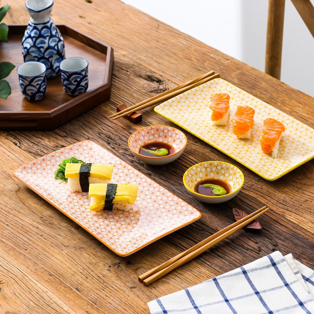 Sushi Set Marunouchi - Japanese Sushi Plates - My Japanese Home