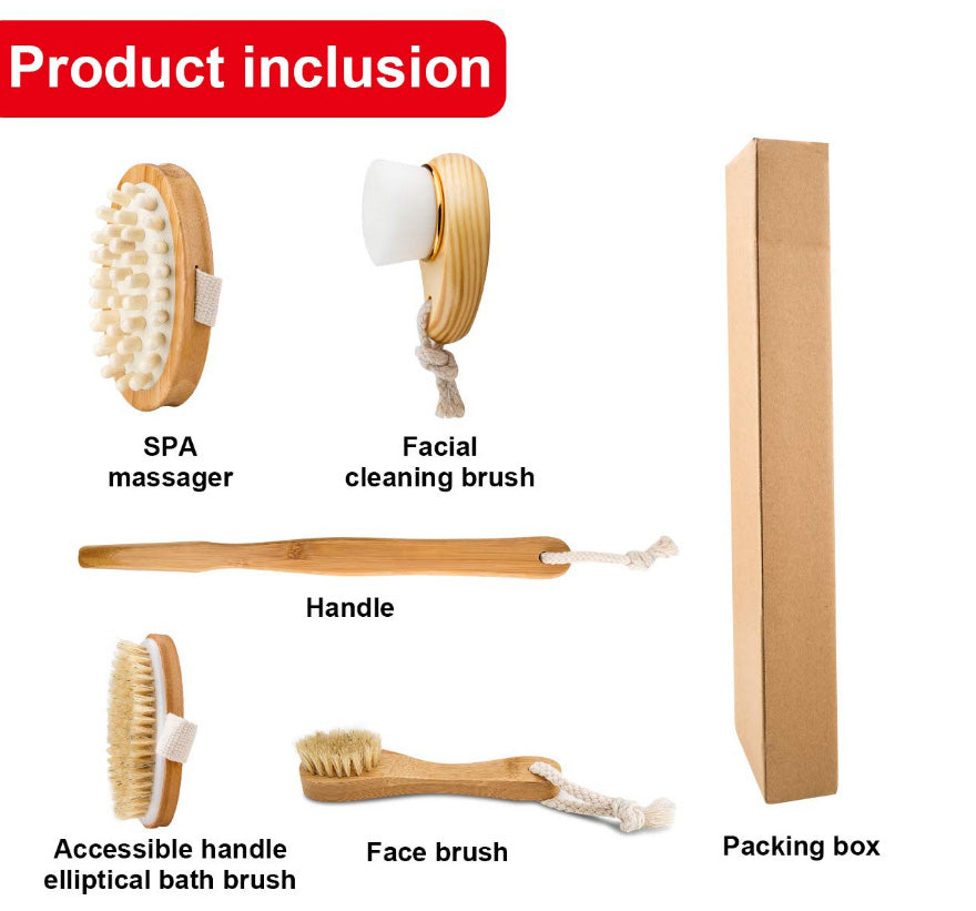 Bath Brush Set Gifu (3 Packs)