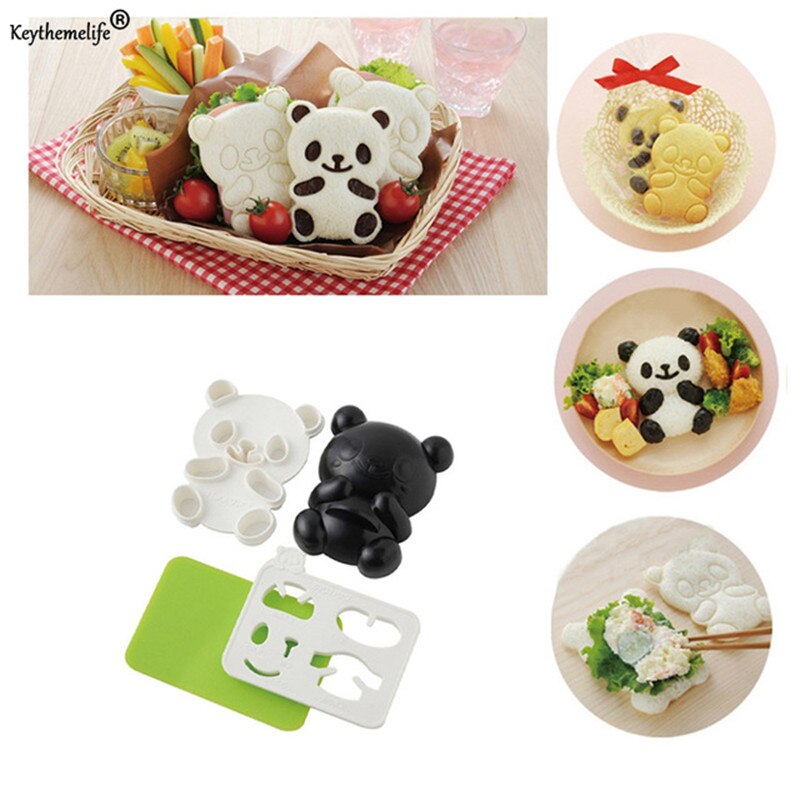 Molde de Arroz Oso Panda