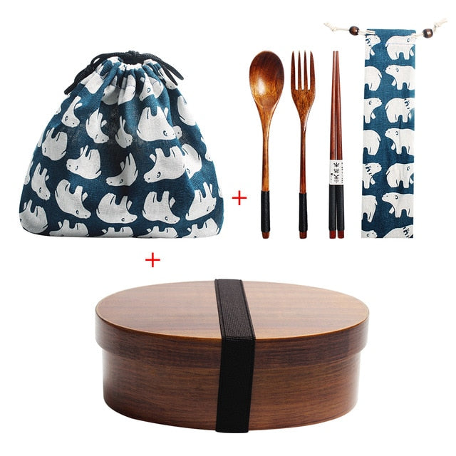 Bento Box and Cutlery Set Tone - Bento Box - Japanese Bento - My Japanese  Home