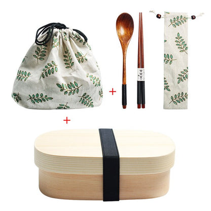 Caja Bento y Cubiertos Tone