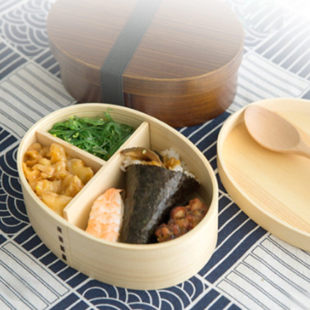 Caja Bento y Cubiertos Tone