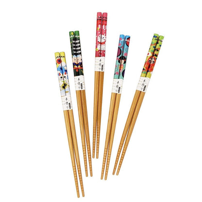 5 Pairs of Chopsticks Set Alcock (15 Colors)