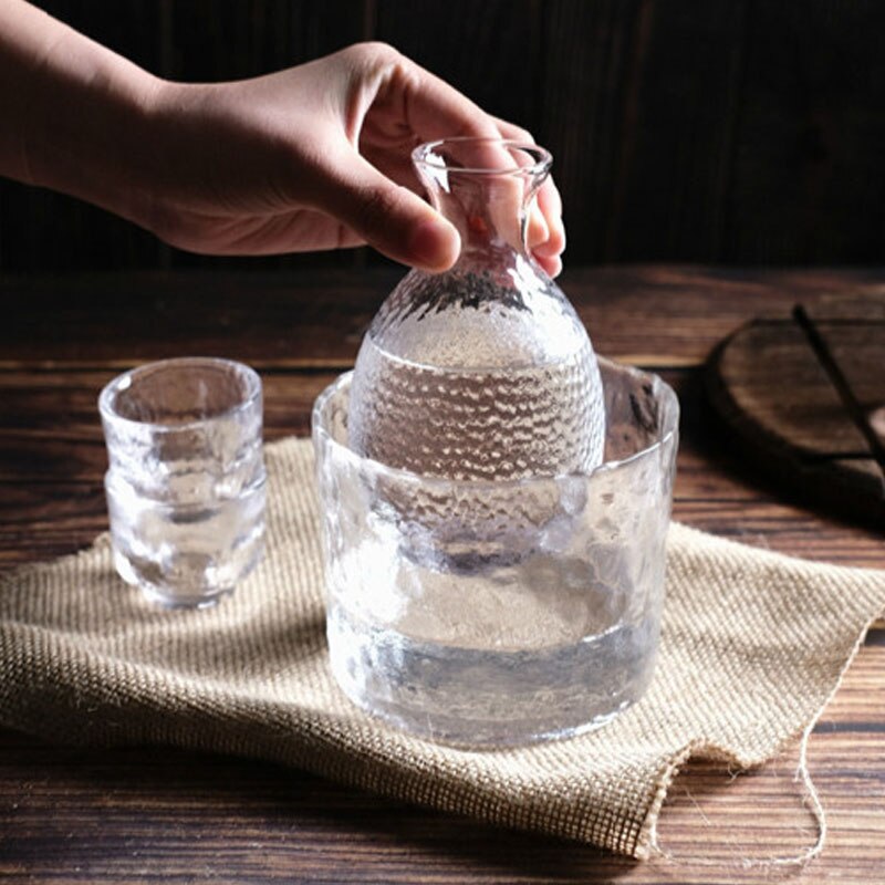 Botella o Vaso de Sake Calentador/Enfriador Azumabashi (2 Colores) 