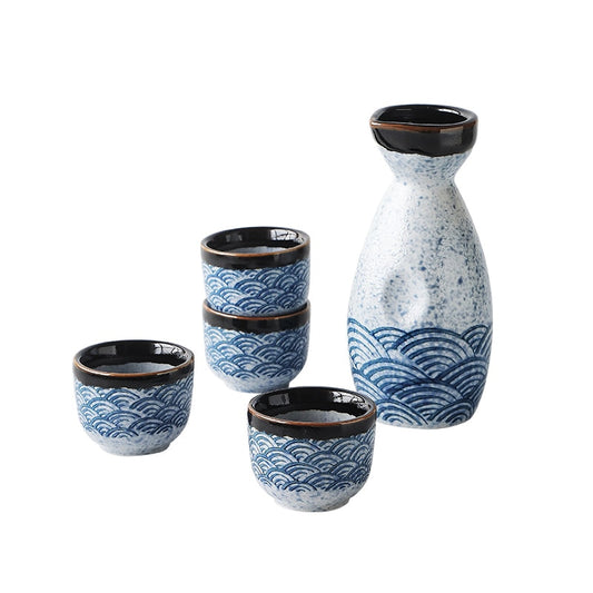 SAKE SET - Japanese Nostalgic Style