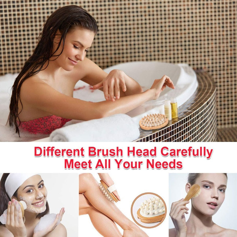 Bath Brush Set Gifu (3 Packs)