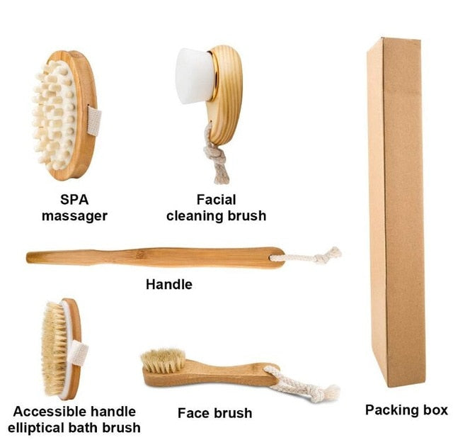 Bath Brush Set Gifu (3 Packs)
