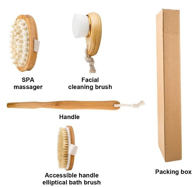 Bath Brush Set Gifu (3 Packs)