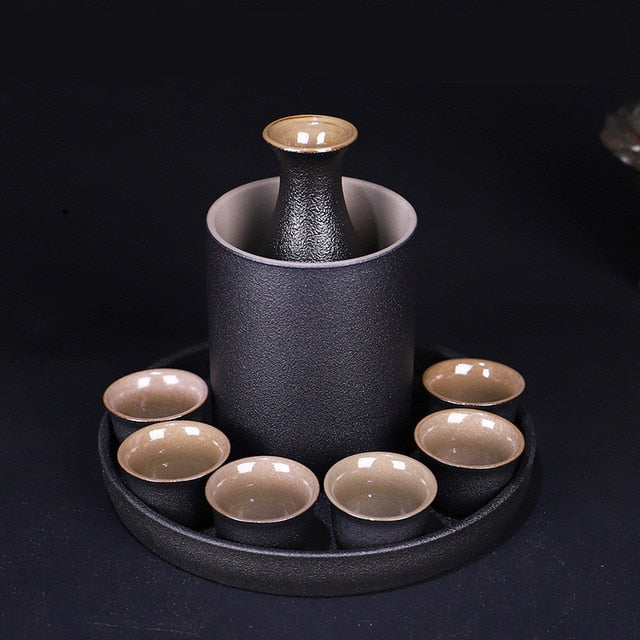 Juego de Sake Hokkaidō‎ (2 Modelos)