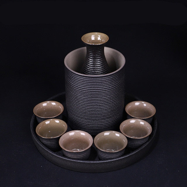Juego de Sake Hokkaidō‎ (2 Modelos)