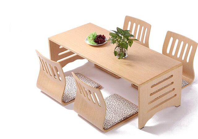 Zaisu Chair and Table Sakura Japanese Dinning Table Floor