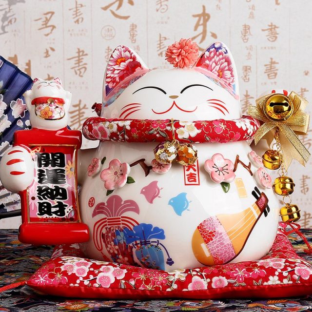 Maneki Neko Arata - Japonés Maneki Neko - My Japanese Home