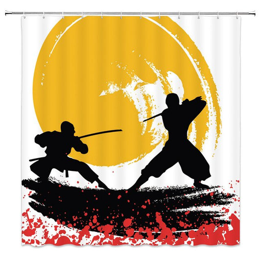 Cortina de Ducha Samurai (4 Tamaños)