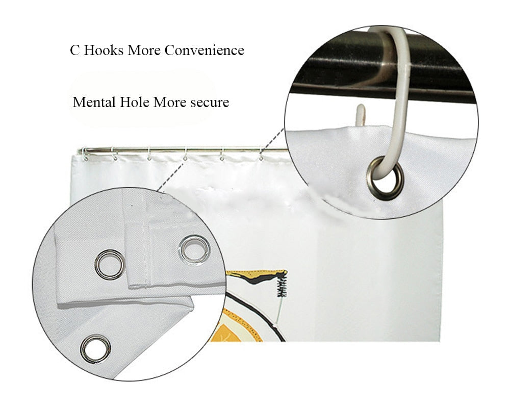 Shower Curtain Sushi (5 sizes)