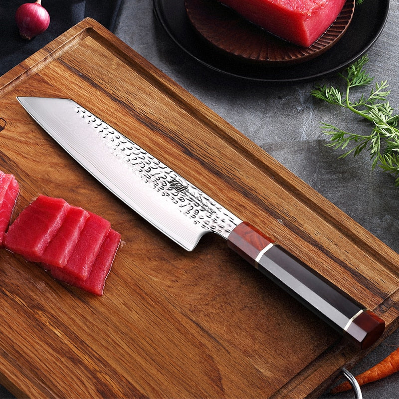 Kiritsuke Damasco Cuchillo Ise