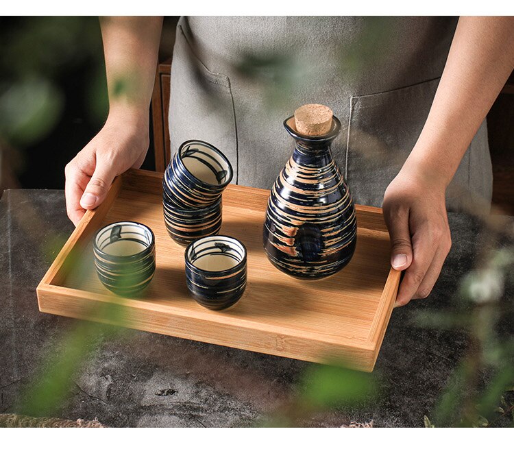 Sake Set Serrata (8 Colors)