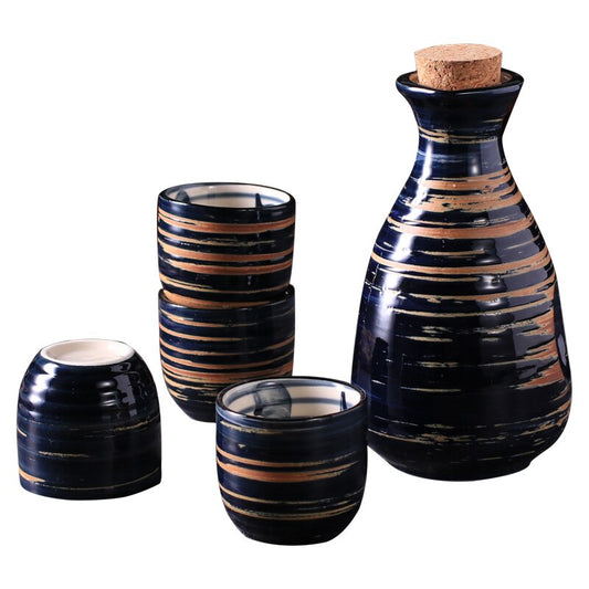 Sake Set Serrata (8 Colors)