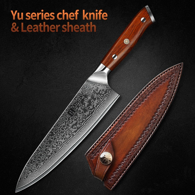 Cuchillo de Cocina Gyuto Komainu (3 Formas)