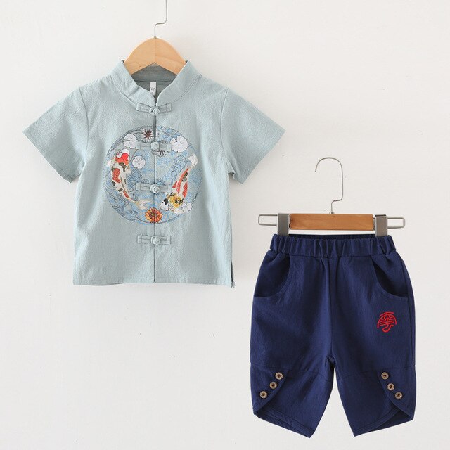 Kimono de Niño Kitsune (13 Colores y 6 Tamaños)