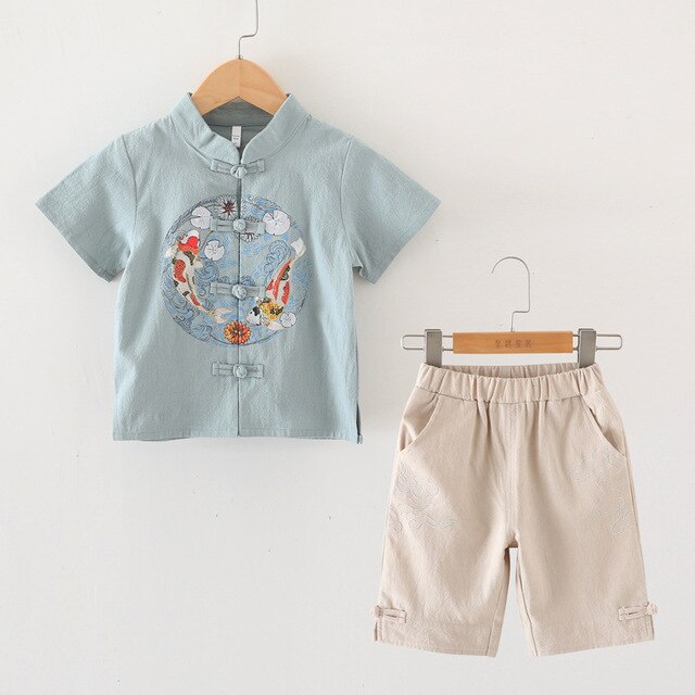 Kimono de Niño Kitsune (13 Colores y 6 Tamaños)